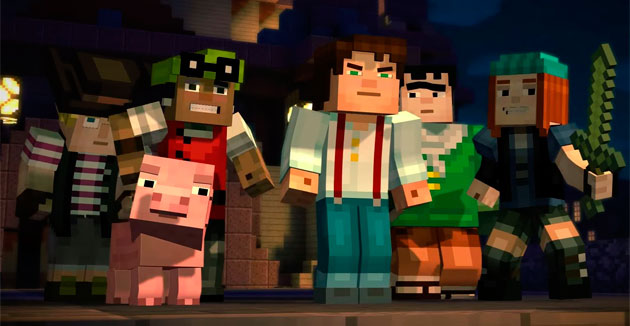 Обзор Minecraft: Story Mode Обзор Minecraft: Story Mode