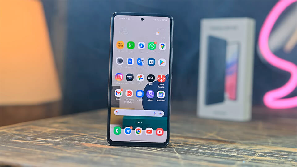 GALAXY A53 obzor pljusov i minusov