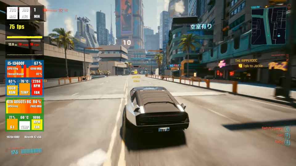 Cyberpunk 2077 RTX 4060 Ti