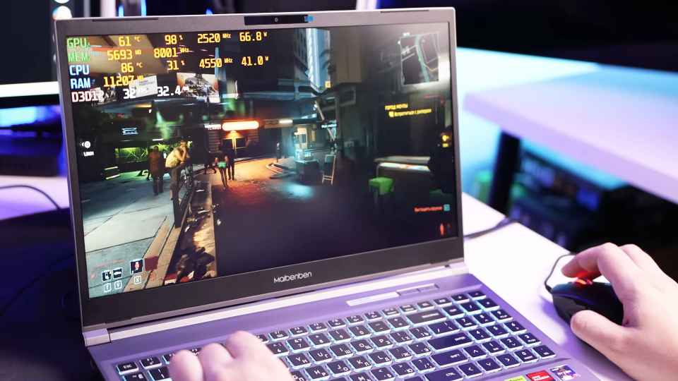 Obzor noutbuka Maibenben X577