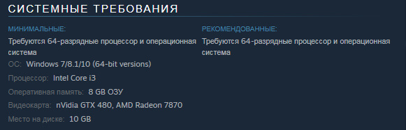No Man's Sky NEXT системные требования
