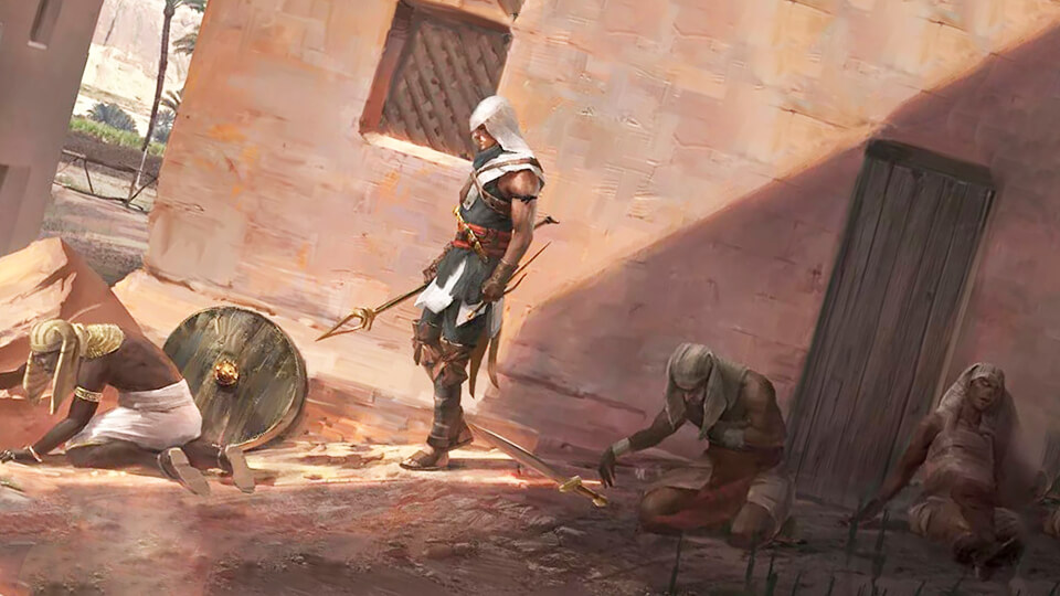 Assassin's Creed Origins novoe video Rozhdenie Bratstva