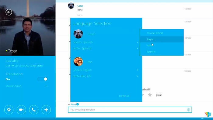 Svershilos - Skype mozhet perevodit rech